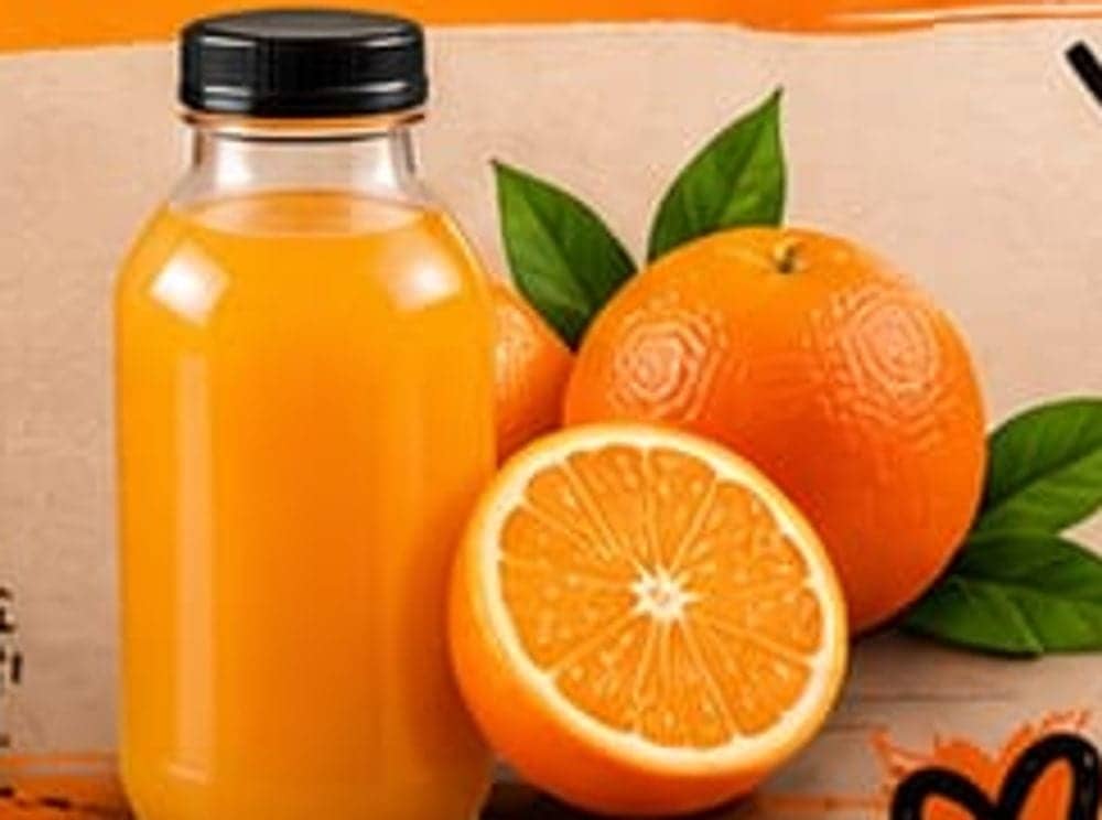Litro de jugo de naranja